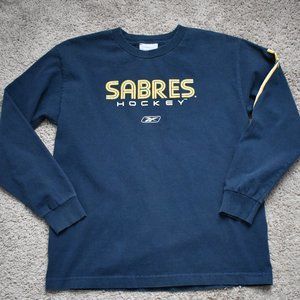 Sabres Hockey Youth Long-sleeved Shirt Size X-large